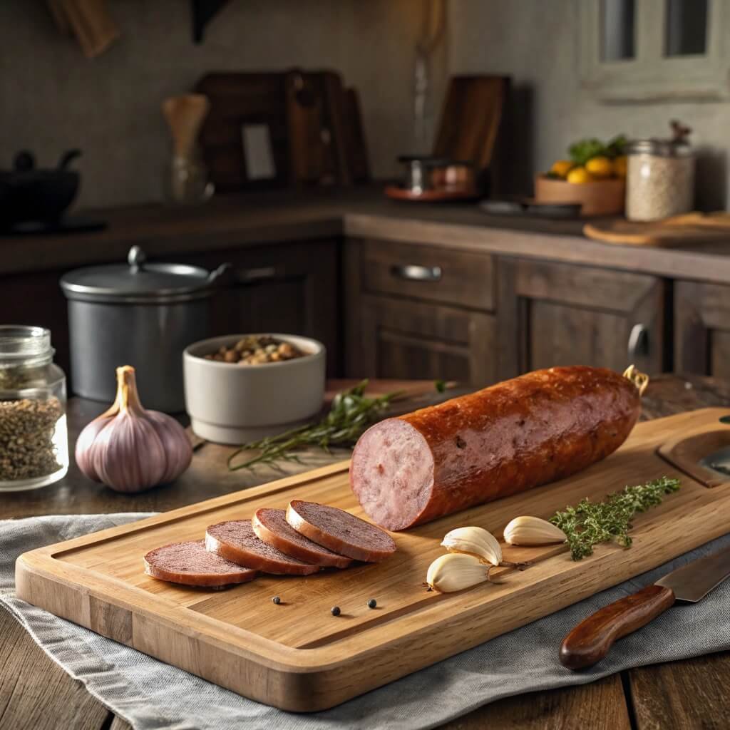 Garlic Sausage 2 Garlic Sausage - Image 2